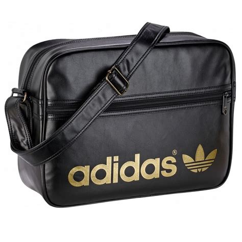 adidas schwarz gold handtasche|adidas originals bags.